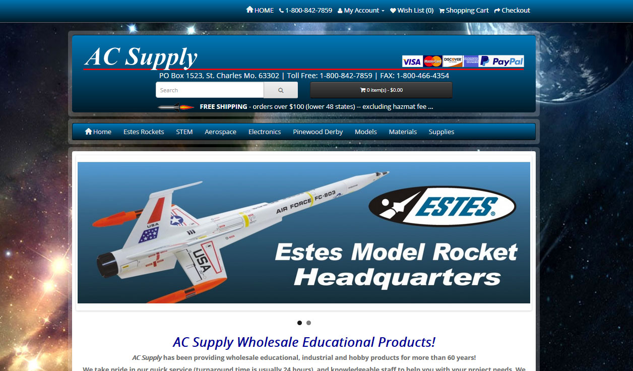 AC Supply Co. Educational Products